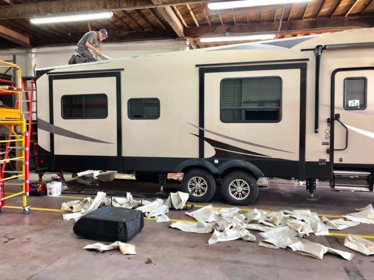 RV Roof Replacement and Inspections at California RV Specialists