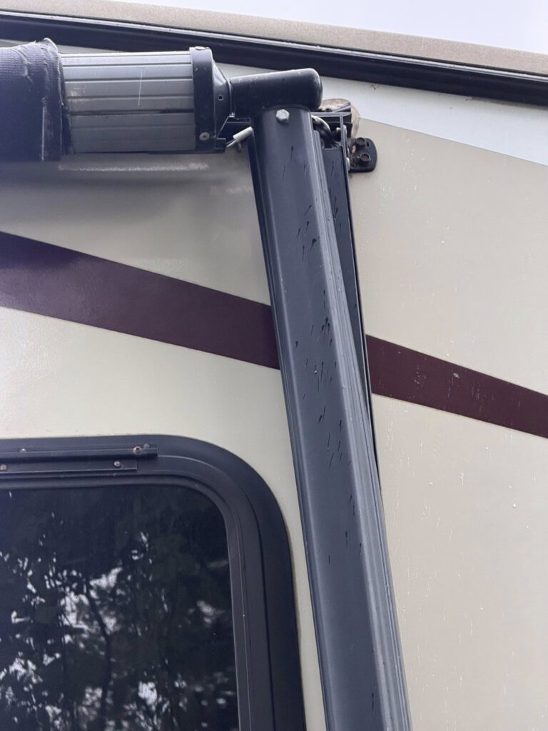 Lippert Solera Awning Not Closing Evenly?