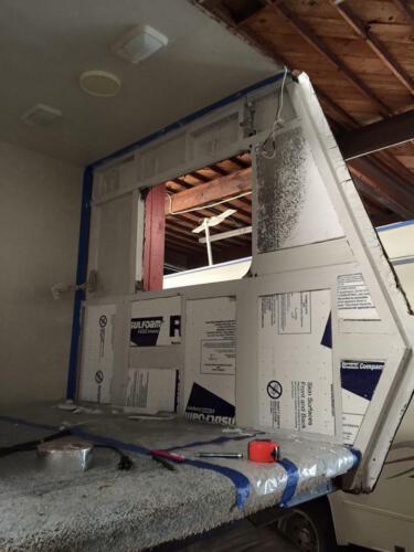5th Wheel - Dry Rot and Mold Damage. 