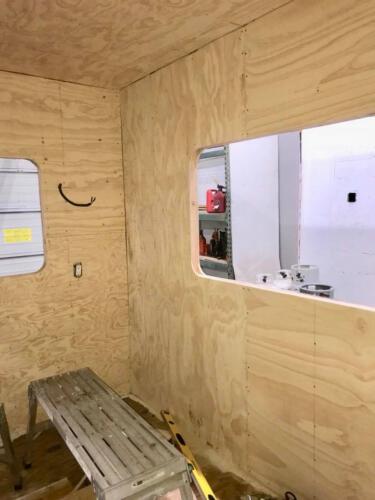 Motorhome Class A - Rear Wall Mold and Dry Rot.