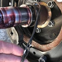 Brake Magnet Wiring Damage.